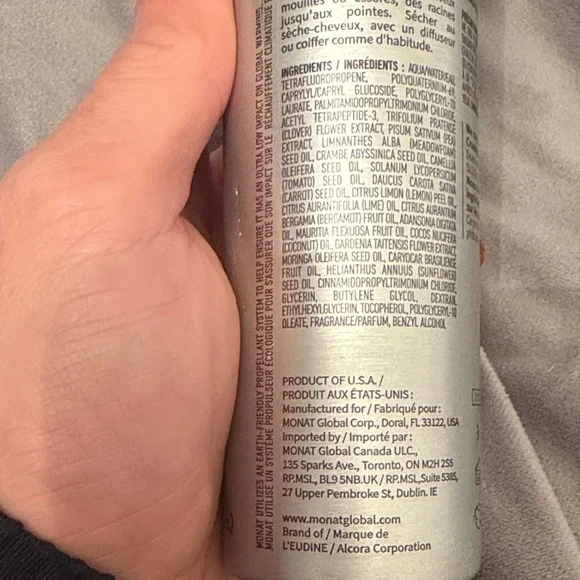 Monat Studio One Hair Mousse - White - Picture 4 of 8